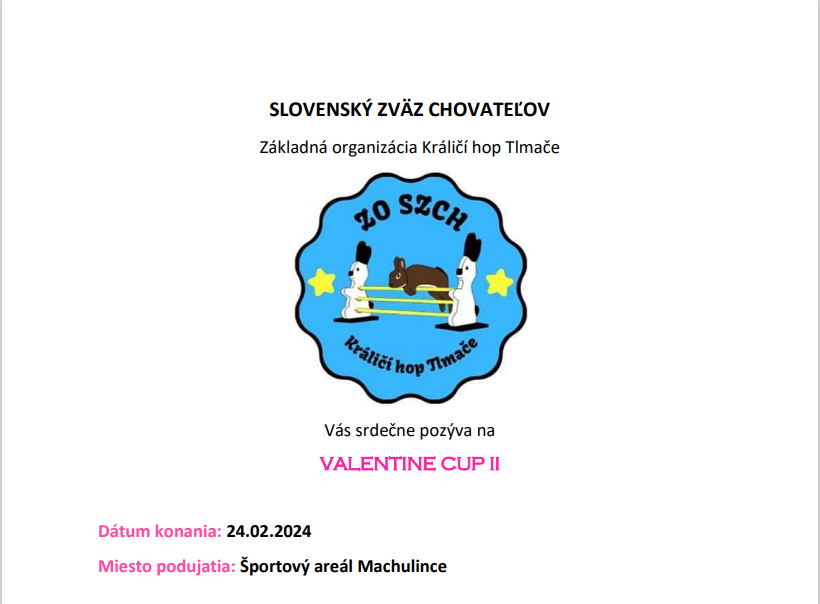VALENTINE CUP II