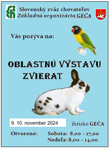 Oblastná výstava zvierat v Geči  2024