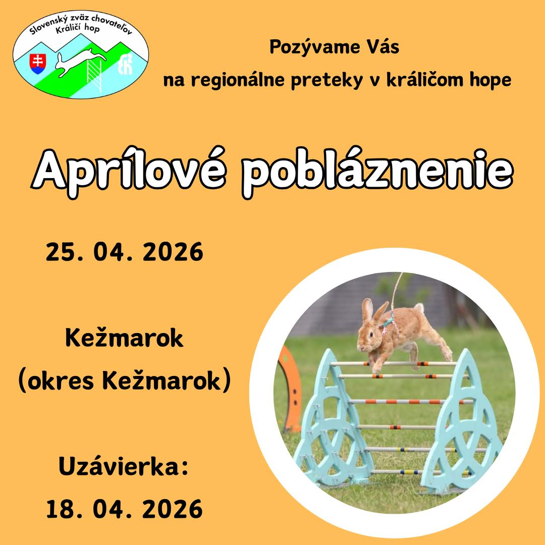 Aprílové pobláznenie - 25.4.2026